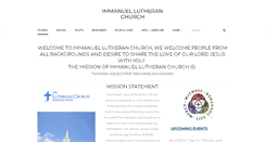 Desktop Screenshot of immanuelrosebud.org